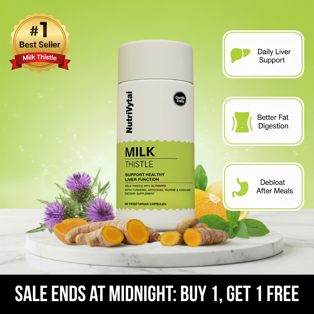 Milk Thistle Liver Detox & Fat Digestion Support (subscription)