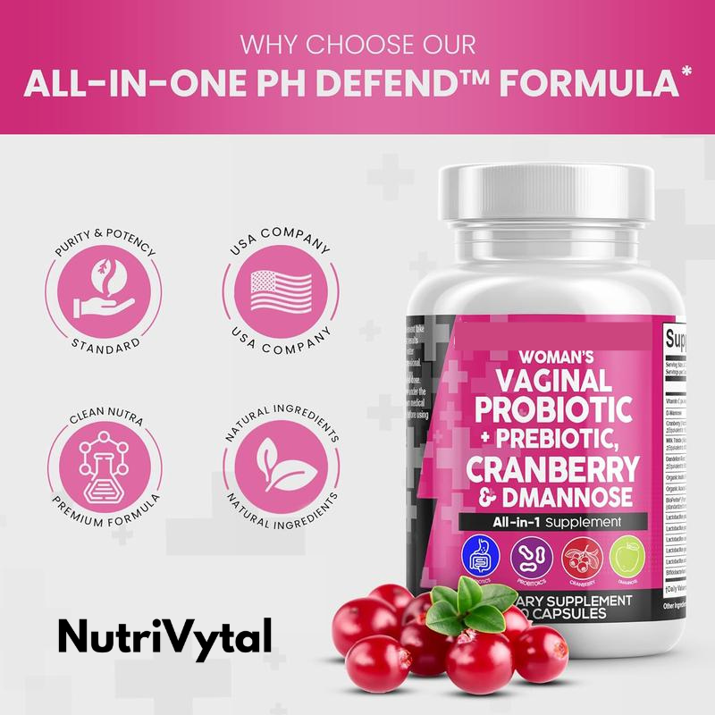 Womens Vaginal Probiotic & Prebiotics