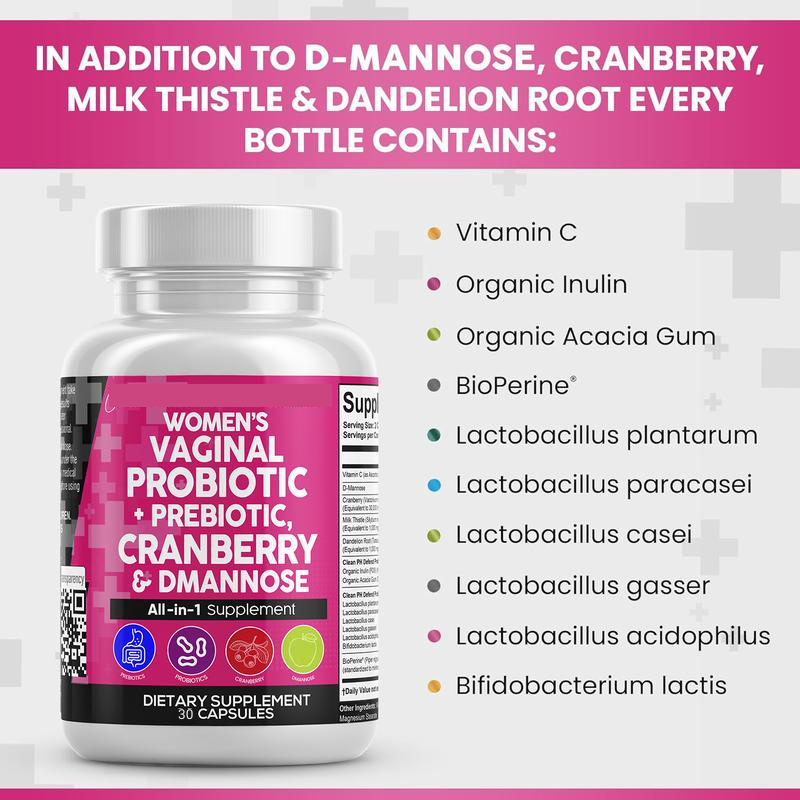 Womens Vaginal Probiotic & Prebiotics
