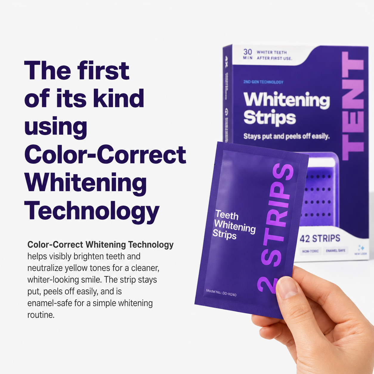 Purple Whitening Strips