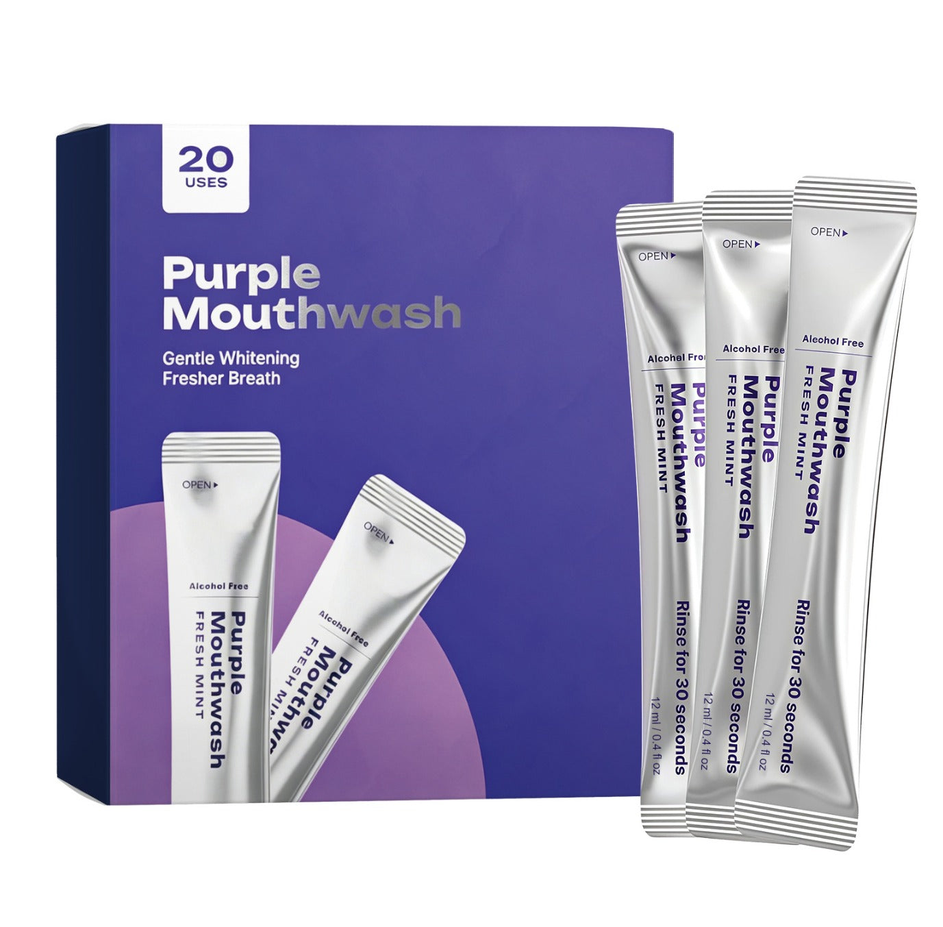 Purple Mouthwash