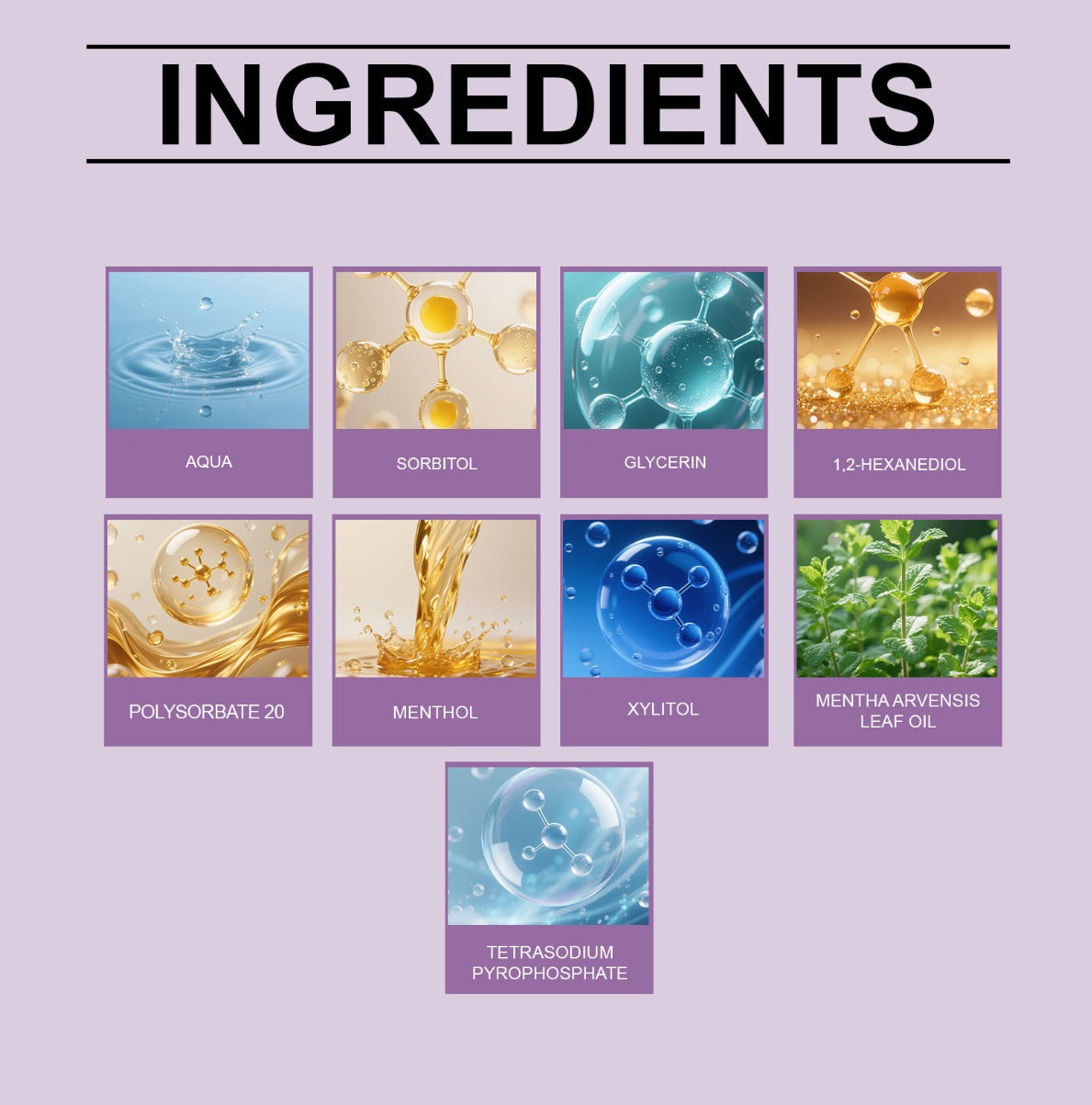 Purple Mouthwash