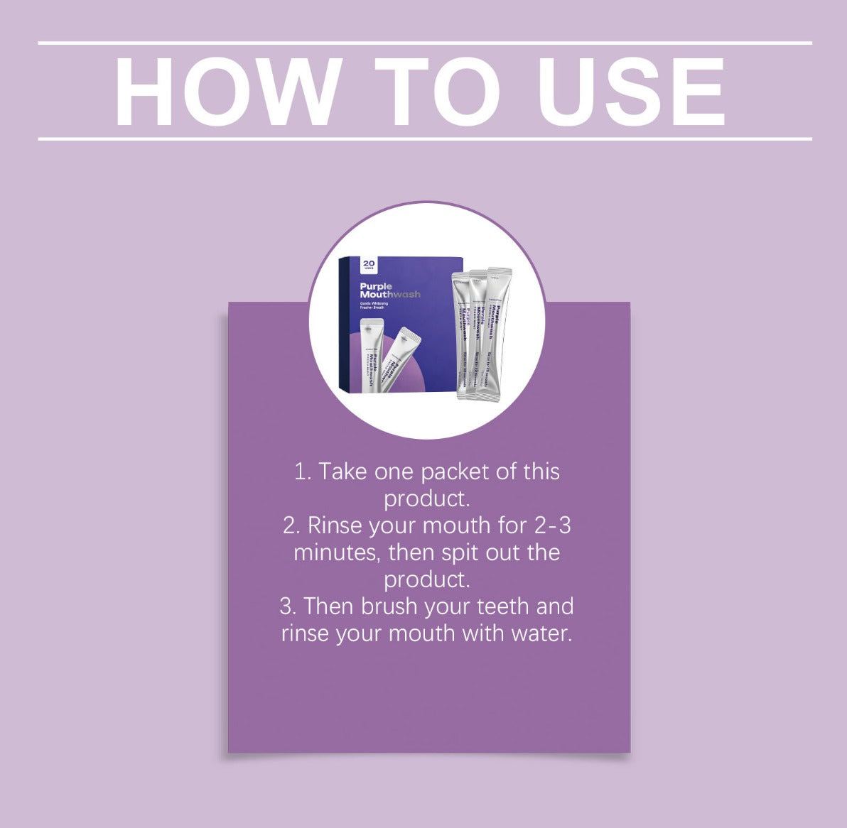 Purple Mouthwash