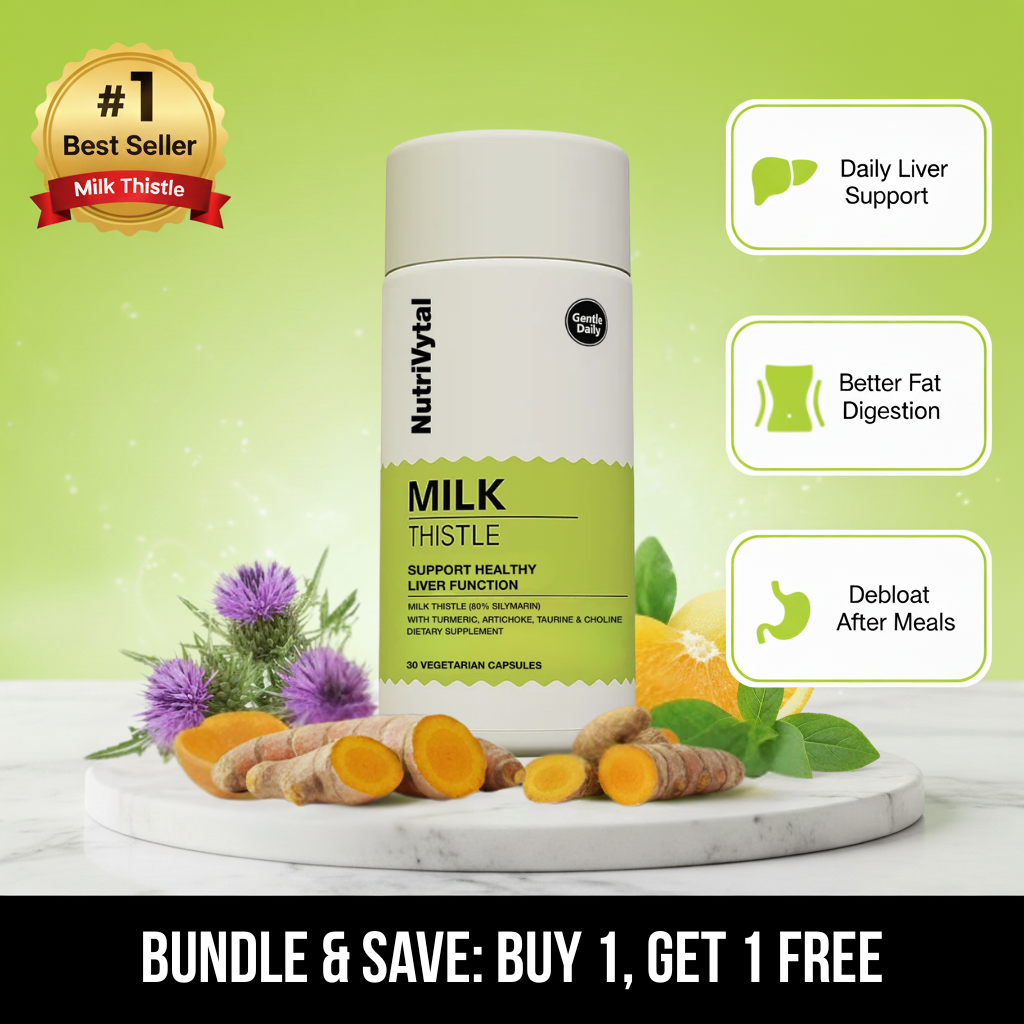 Milk Thistle Liver Wellness & Fat Digestion Support