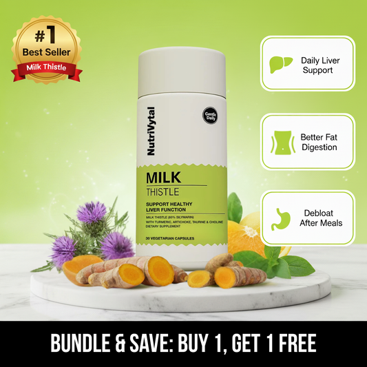 Milk Thistle Liver Wellness & Fat Digestion Support