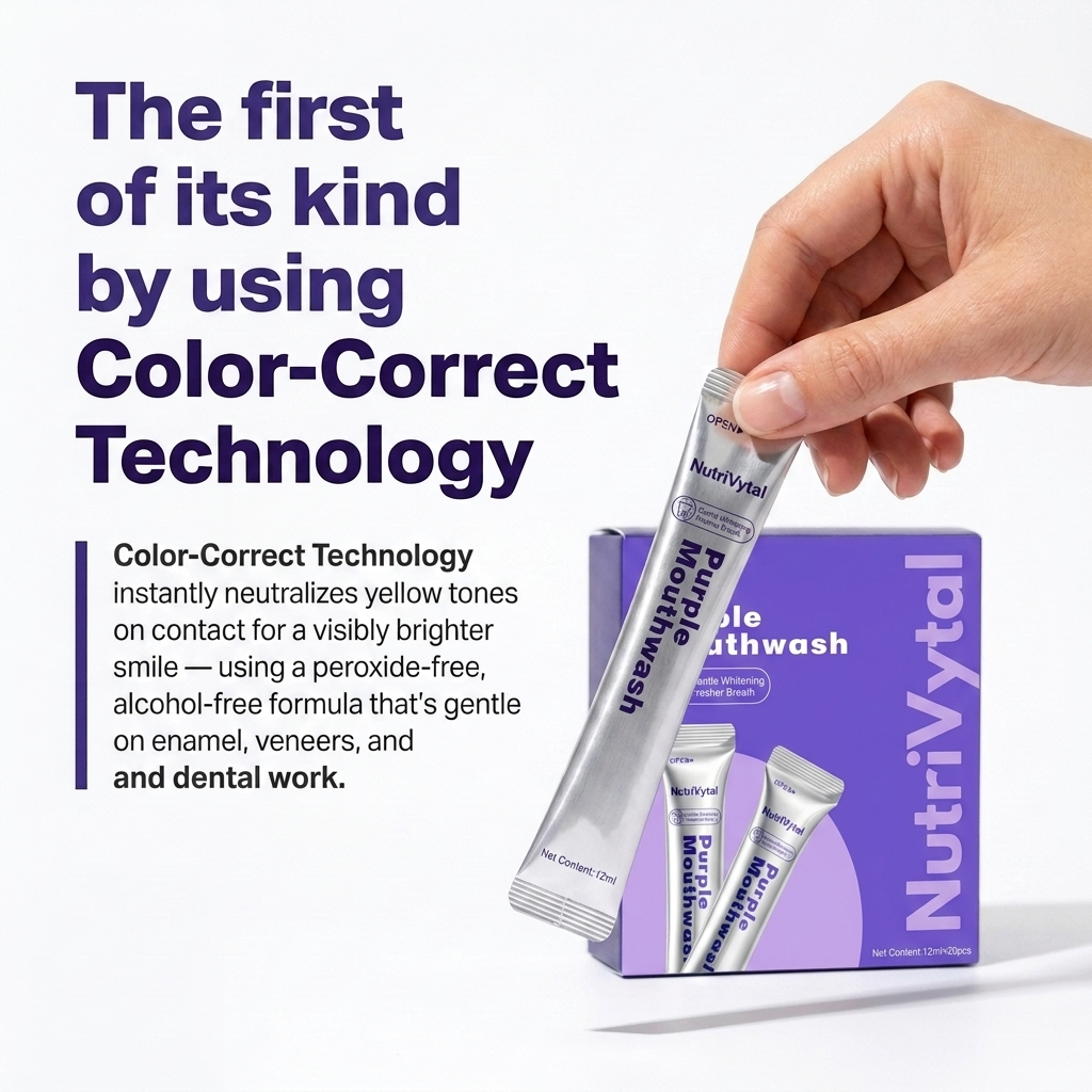 Purple Mouthwash