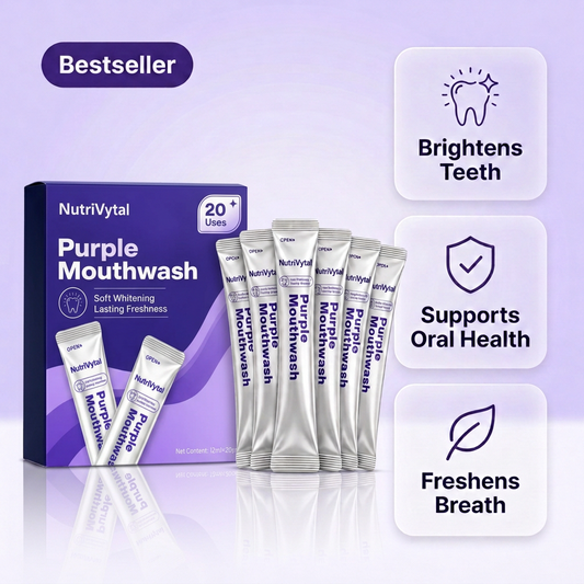 NutriVytal Purple Mouthwash