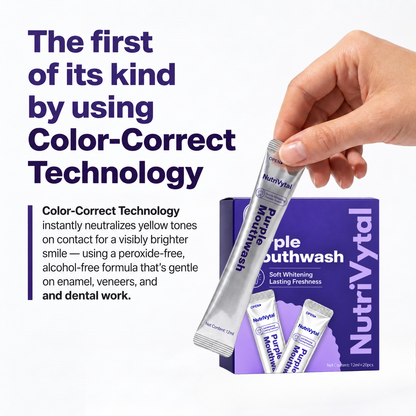 NutriVytal Purple Mouthwash